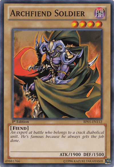 Archfiend Soldier [BP01-EN112] Common - Doe's Cards