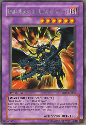 Dark Blade the Dragon Knight [RDS-EN035] Rare - Doe's Cards