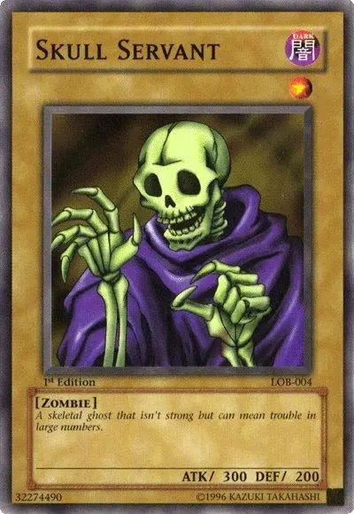 Skull Servant [LOB-004] Common - Doe's Cards