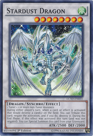 Stardust Dragon [LC5D-EN031] Common - Doe's Cards