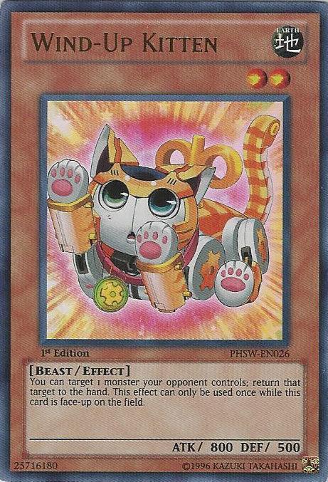 Wind-Up Kitten [PHSW-EN026] Ultra Rare - Doe's Cards