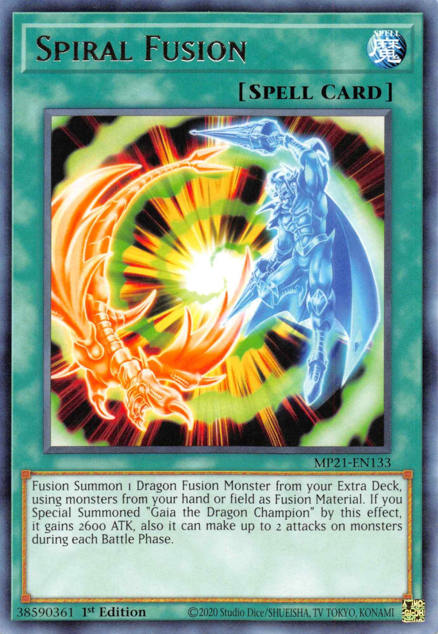 Spiral Fusion [MP21-EN133] Rare - Doe's Cards