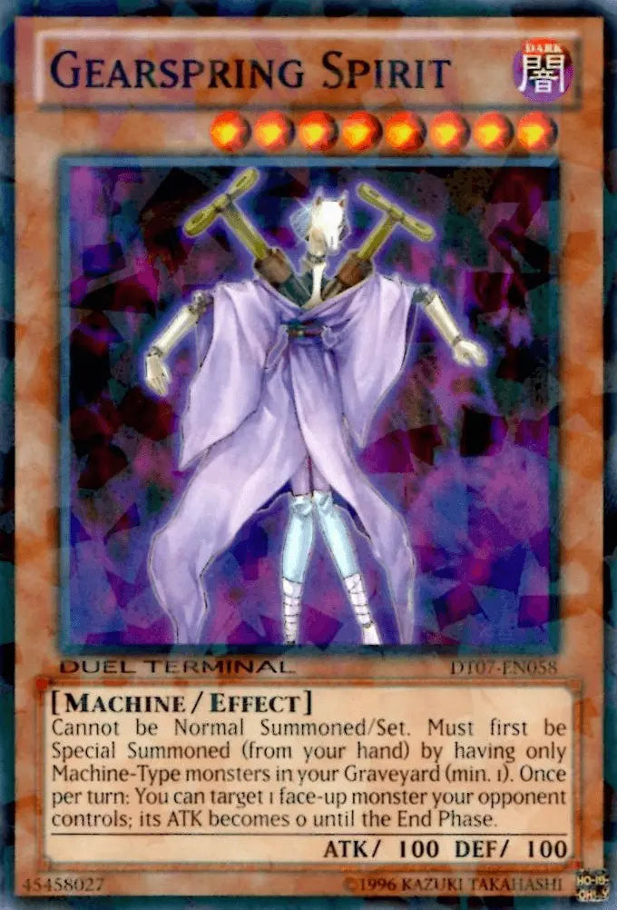 Gearspring Spirit [DT07-EN058] Common - Doe's Cards