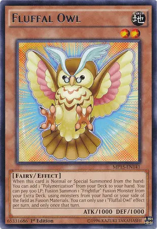 Fluffal Owl [MP15-EN141] Rare - Doe's Cards
