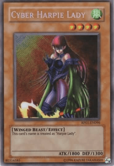 Cyber Harpie Lady [RP01-EN096] Secret Rare - Doe's Cards