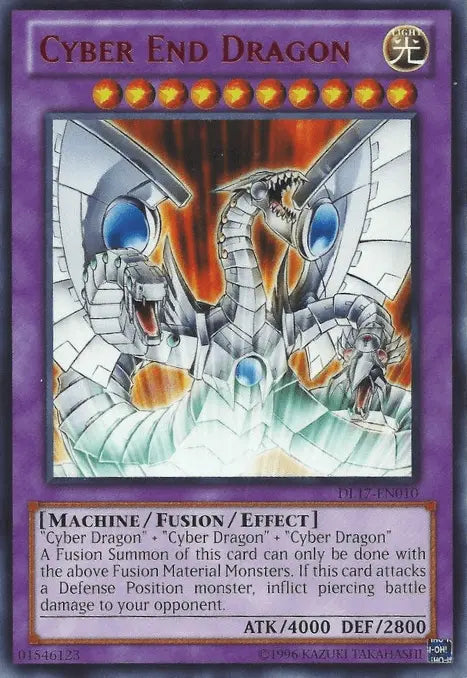Cyber End Dragon (Red) [DL17-EN010] Rare - Doe's Cards
