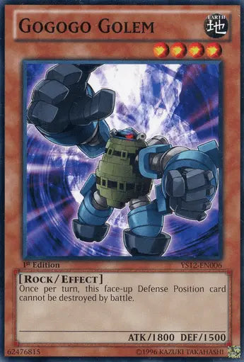 Gogogo Golem [YS12-EN006] Common - Doe's Cards