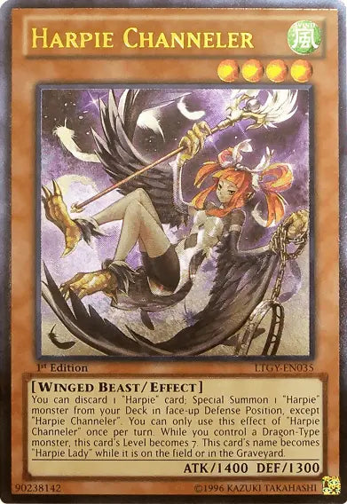Harpie Channeler [LTGY-EN035] Ultimate Rare - Doe's Cards