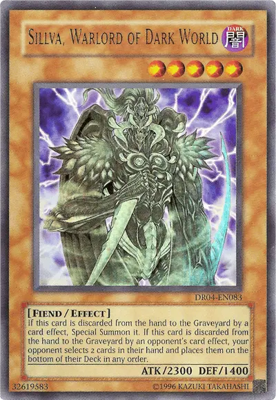 Sillva, Warlord of Dark World [DR04-EN083] Ultra Rare - Doe's Cards