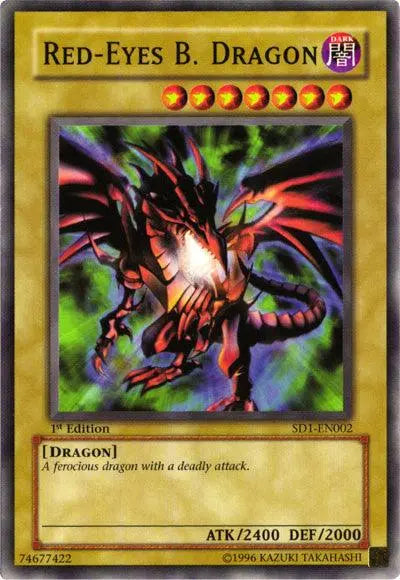 Red-Eyes B. Dragon [SD1-EN002] Common - Doe's Cards