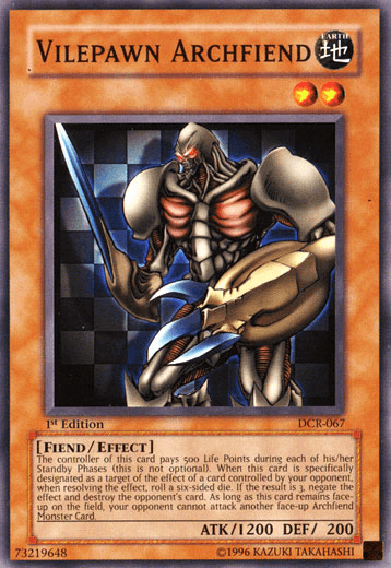 Vilepawn Archfiend [DCR-067] Common - Doe's Cards