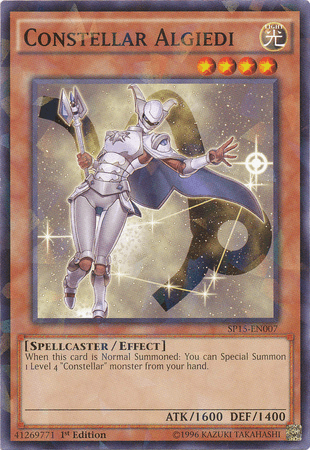 Constellar Algiedi [SP15-EN007] Shatterfoil Rare - Doe's Cards