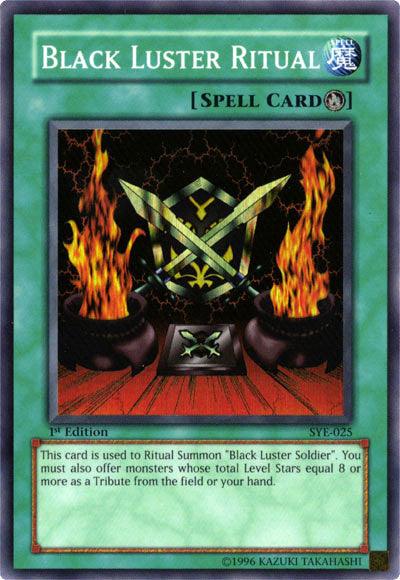 Black Luster Ritual [SYE-025] Super Rare - Doe's Cards