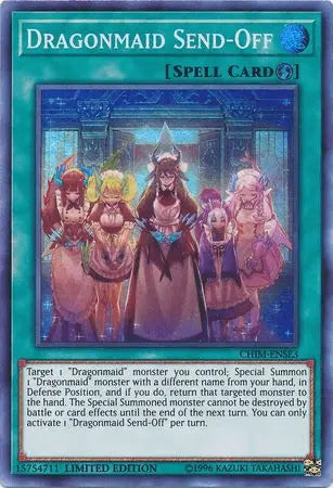 Dragonmaid Send-Off [CHIM-ENSE3] Super Rare - Doe's Cards