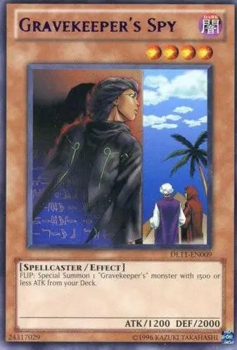 Gravekeeper's Spy (Purple) [DL11-EN009] Rare - Doe's Cards
