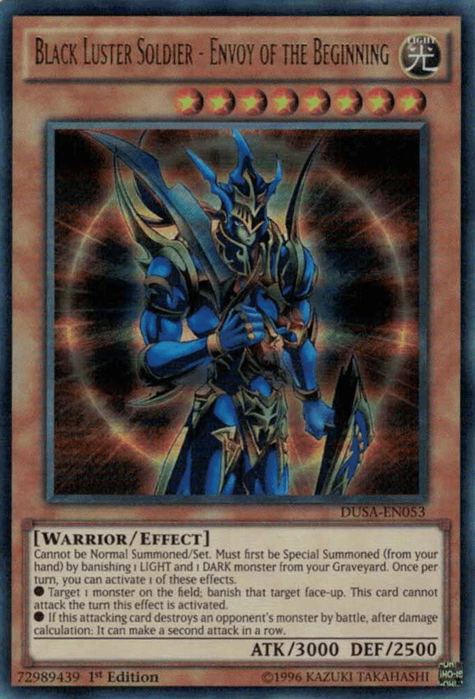 Black Luster Soldier - Envoy of the Beginning [DUSA-EN053] Ultra Rare - Doe's Cards