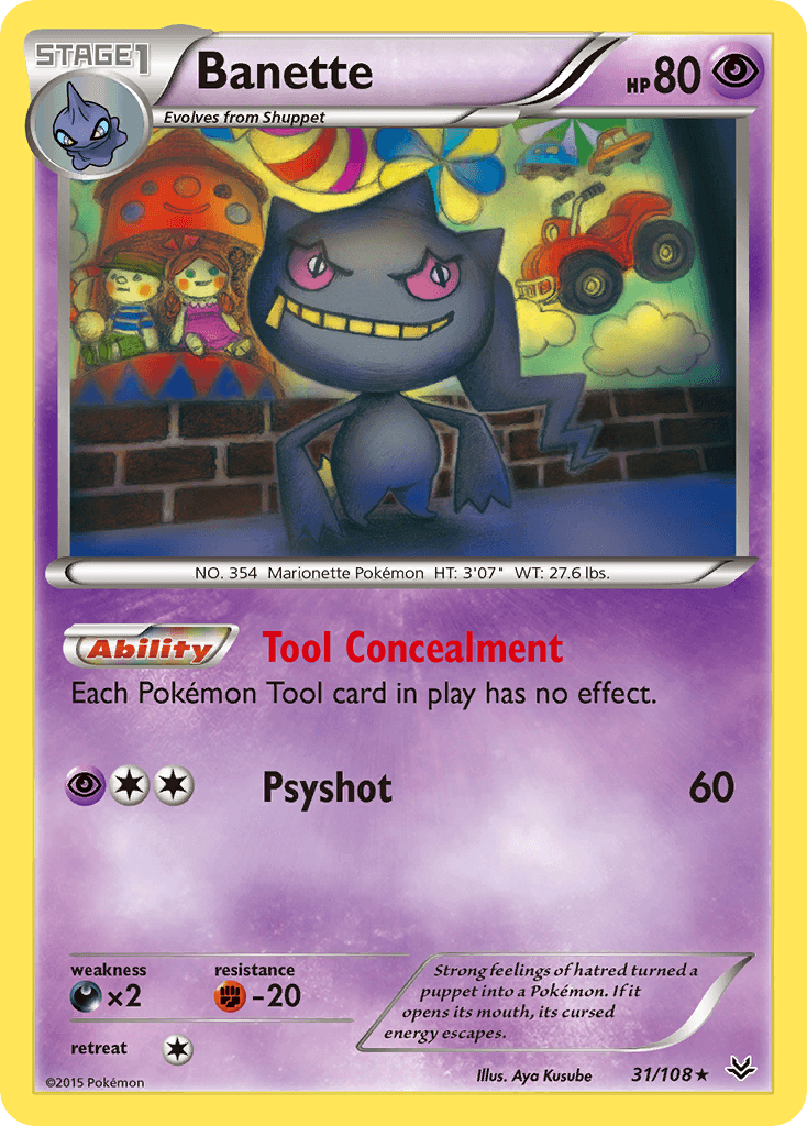 Banette (31/108) [XY: Roaring Skies] - Doe's Cards