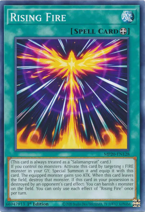Rising Fire [MP20-EN128] Common - Doe's Cards