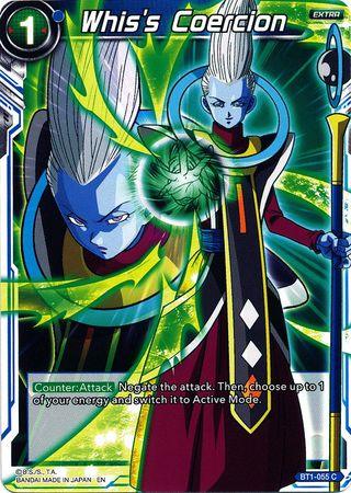 Whis's Coercion (Alternate Art) (BT1-055) [Special Anniversary Set] - Doe's Cards