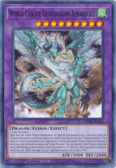 World Chalice Guardragon Almarduke [MP20-EN065] Common - Doe's Cards