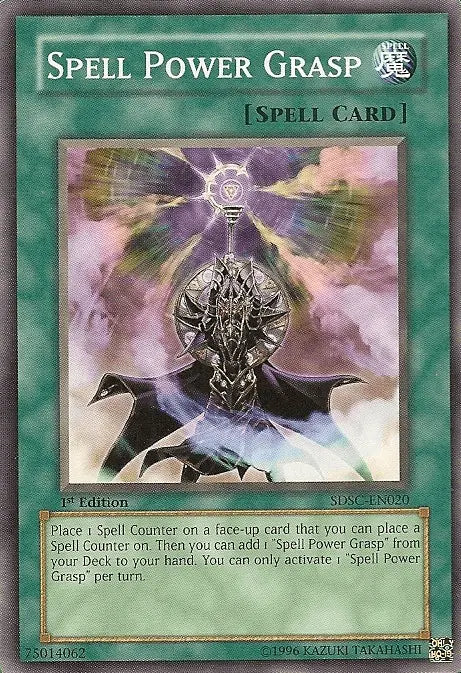 Spell Power Grasp [SDSC-EN020] Common - Doe's Cards