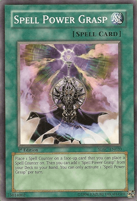 Spell Power Grasp [SDSC-EN020] Common - Doe's Cards