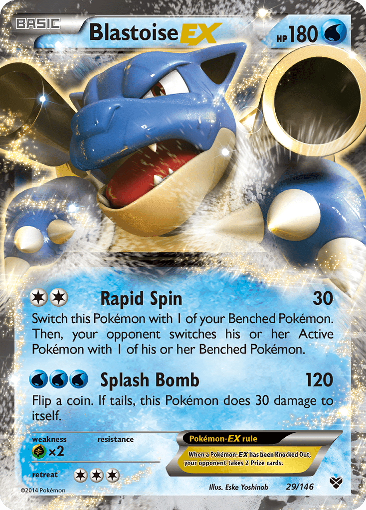 Blastoise EX (29/146) [XY: Base Set] - Doe's Cards