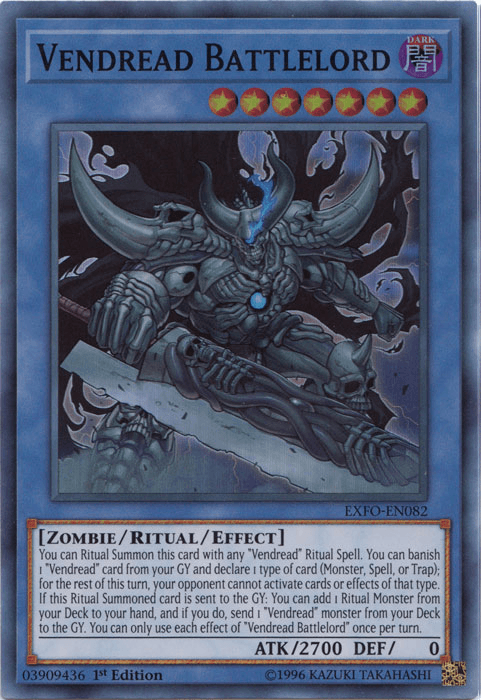 Vendread Battlelord [EXFO-EN082] Super Rare - Doe's Cards