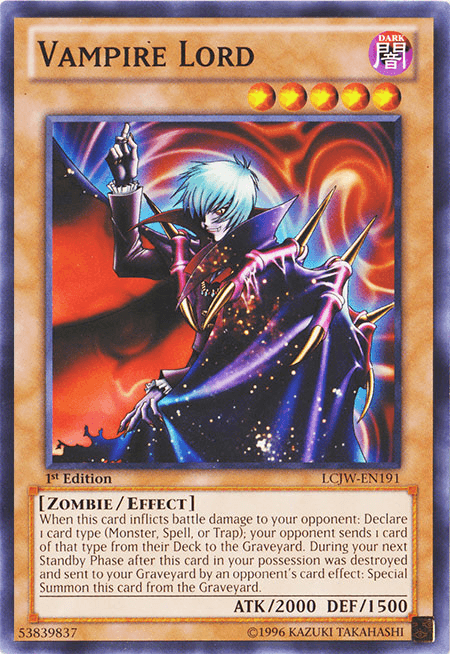 Vampire Lord [LCJW-EN191] Common - Doe's Cards