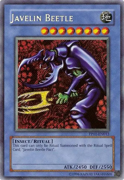 Javelin Beetle [PP01-EN013] Secret Rare - Doe's Cards