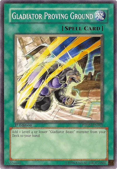 Gladiator Proving Ground [PTDN-EN061] Common - Doe's Cards