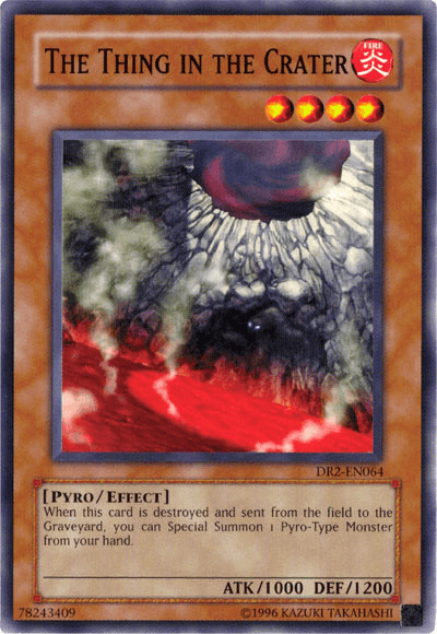 The Thing in the Crater [DR2-EN064] Common - Doe's Cards