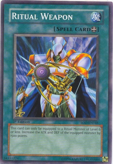 Ritual Weapon [SOD-EN048] Common - Doe's Cards