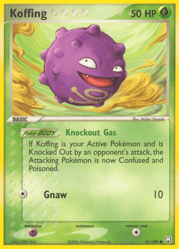 Koffing (61/109) [EX: Team Rocket Returns] - Doe's Cards