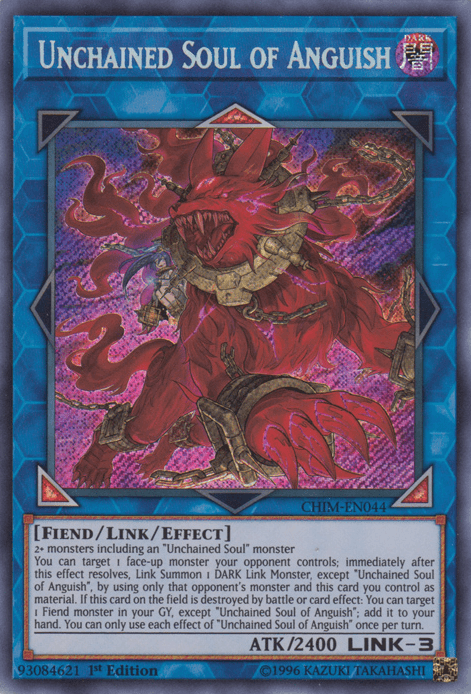 Unchained Soul of Anguish [CHIM-EN044] Secret Rare - Doe's Cards