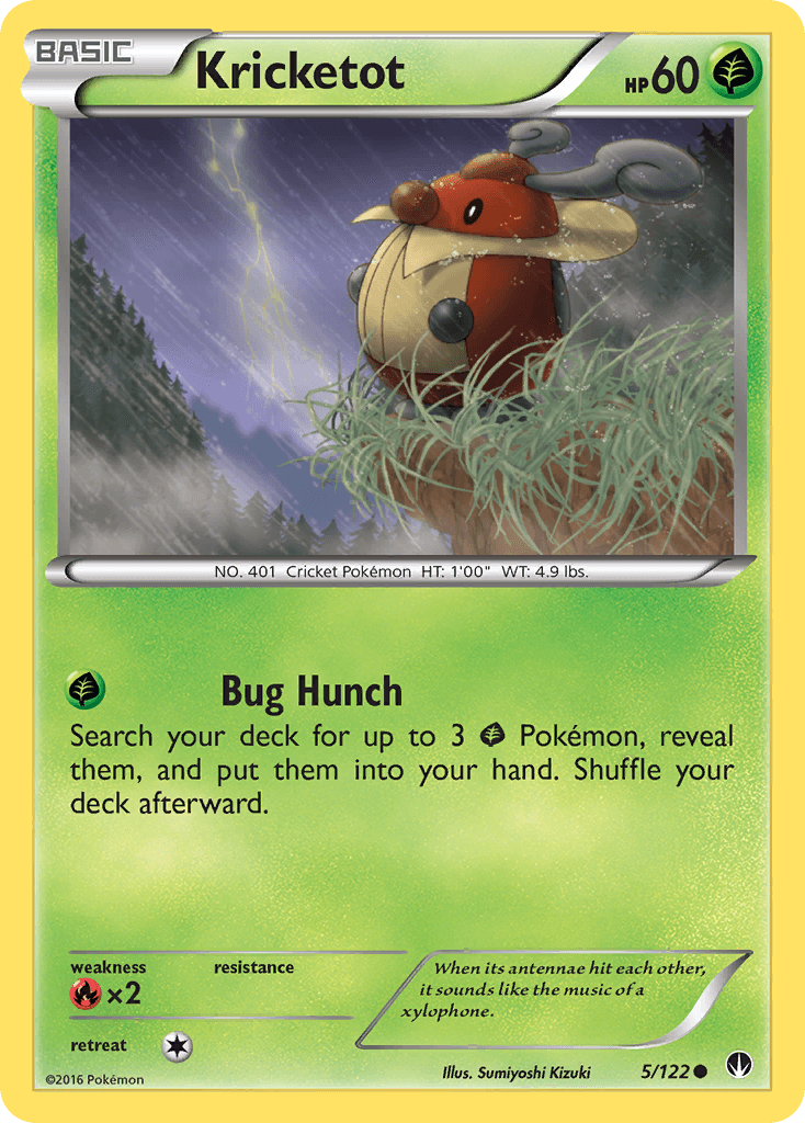 Kricketot (5/122) [XY: BREAKpoint] - Doe's Cards