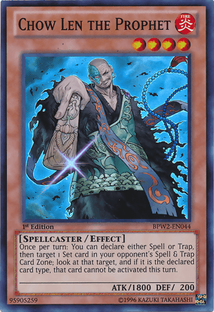 Chow Len the Prophet [BPW2-EN044] Super Rare - Doe's Cards