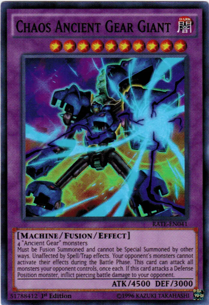 Chaos Ancient Gear Giant [RATE-EN041] Super Rare - Doe's Cards