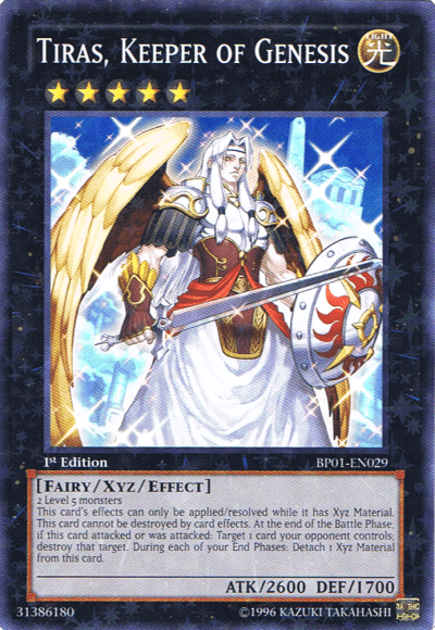 Tiras, Keeper of Genesis [BP01-EN029] Starfoil Rare - Doe's Cards