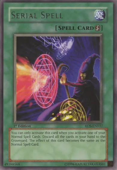 Serial Spell [RDS-EN037] Rare - Doe's Cards