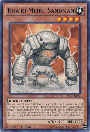 Koa'ki Meiru Sandman [BP03-EN072] Rare - Doe's Cards