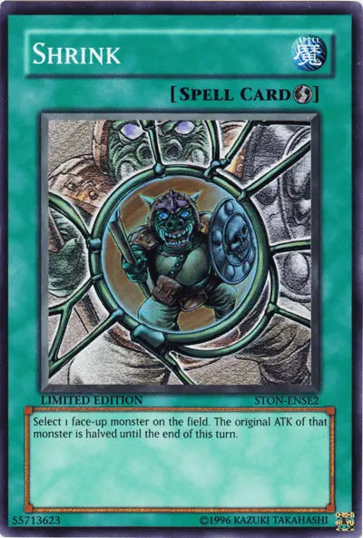 Shrink [STON-ENSE2] Super Rare - Doe's Cards