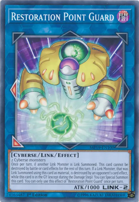 Restoration Point Guard [MP19-EN100] Common - Doe's Cards