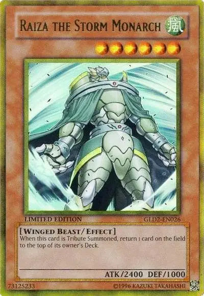 Raiza the Storm Monarch [GLD2-EN026] Ultra Rare - Doe's Cards