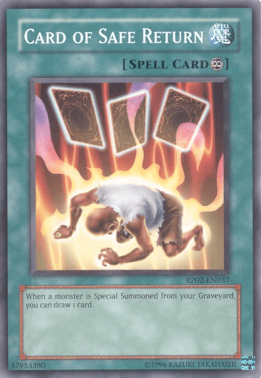 Card of Safe Return [RP02-EN037] Common - Doe's Cards