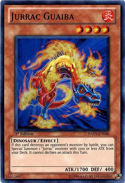 Jurrac Guaiba [HA03-EN040] Super Rare - Doe's Cards