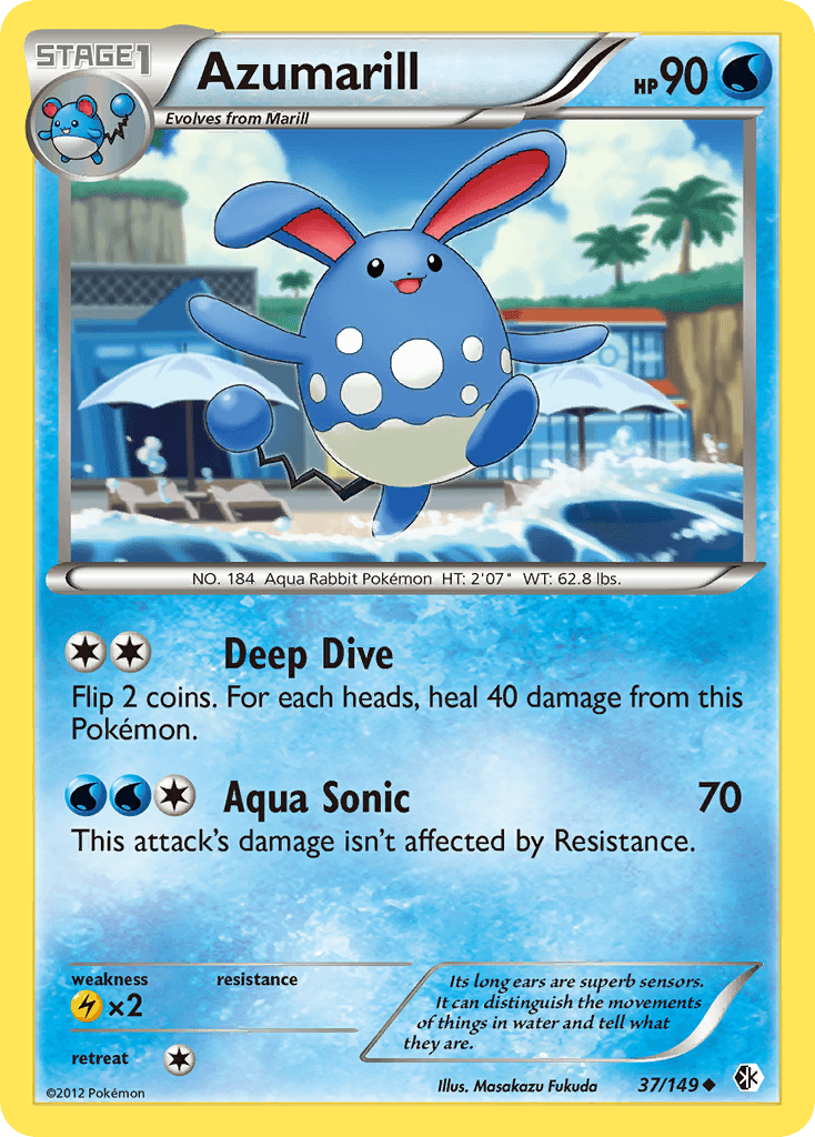 Azumarill (37/149) [Black & White: Boundaries Crossed] - Doe's Cards