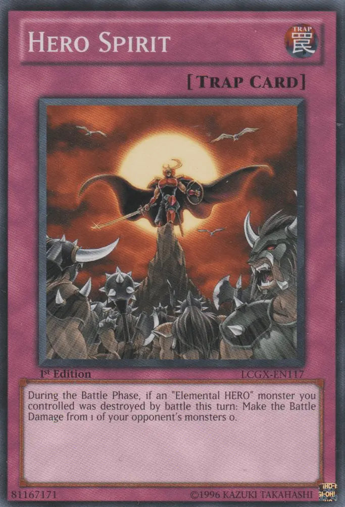 Hero Spirit [LCGX-EN117] Common - Doe's Cards