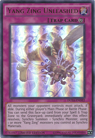 Yang Zing Unleashed [DUEA-ENDE2] Ultra Rare - Doe's Cards