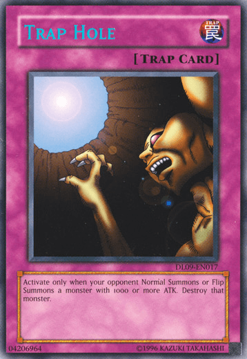 Trap Hole (Blue) [DL09-EN017] Rare - Doe's Cards